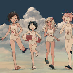 This is a pixiv picture whose title is 6周年.