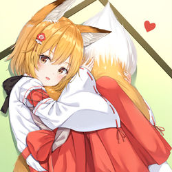 This is a pixiv picture whose title is 仙狐さん.