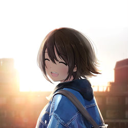 This is a pixiv picture whose title is AM.