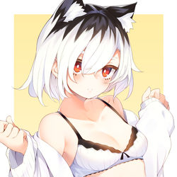 This is a pixiv picture whose title is ケモ.