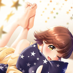 This is a pixiv picture whose title is 平成最後の未央ちゃん！.