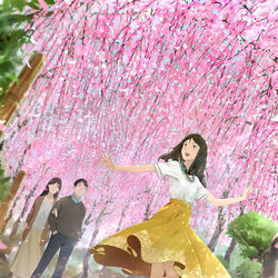 This is a pixiv picture whose title is 花咲くように.