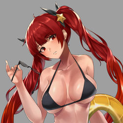 This is a pixiv picture whose title is 水着ホノルル.
