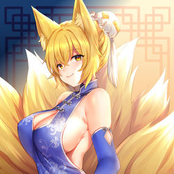 This is a pixiv picture whose title is チャイナ藍様.