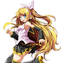 This is a pixiv picture whose title is 【鏡音リン】 大人リンちゃん.