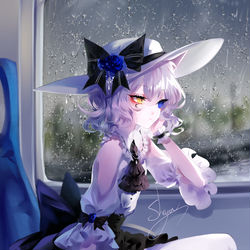 This is a pixiv picture whose title is The Rainy Day.