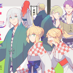 This is a pixiv picture whose title is 【5/3】円卓本【新刊サンプル】.