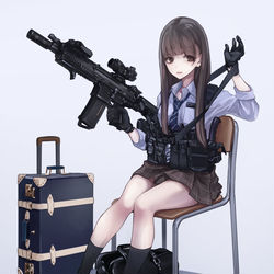 This is a pixiv picture whose title is First Armed JK of the new era.