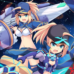 This is a pixiv picture whose title is エックスアンドダブルエックス！.