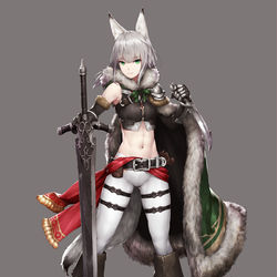 This is a pixiv picture whose title is 千年戦争アイギス”帝国剣士ヴァイス”.