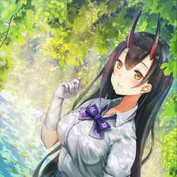 This is a pixiv picture whose title is 鈴谷.
