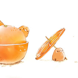 This is a pixiv picture whose title is パラソル.