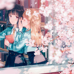 This is a pixiv picture whose title is whisper.