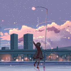 This is a pixiv picture whose title is 二人セゾン.