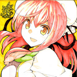 This is a pixiv picture whose title is 例大祭16カラー色紙.