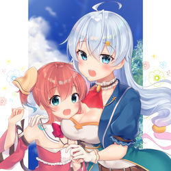 This is a pixiv picture whose title is リノン&フウカ.