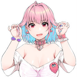 This is a pixiv picture whose title is りあむちゃんの横の毛の裏側.