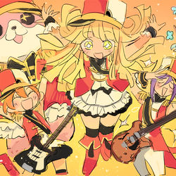 This is a pixiv picture whose title is ハロー、ハッピーワールド！.