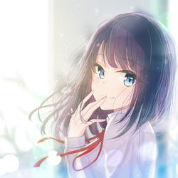 This is a pixiv picture whose title is 「何も知らないのは、僕だけ。」.