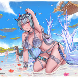 This is a pixiv picture whose title is マキュラ・マリウス.