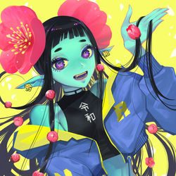 This is a pixiv picture whose title is 令和ちゃーん！.