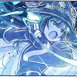 This is a pixiv picture whose title is 穿て！.