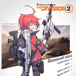 This is a pixiv picture whose title is THE DIVISION 2.