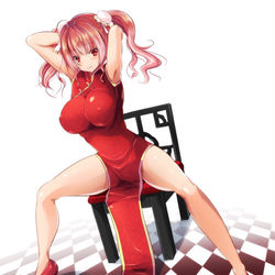 This is a pixiv picture whose title is チャイナドレス.