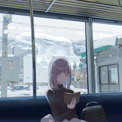 This is a pixiv picture whose title is 2:07 pm.