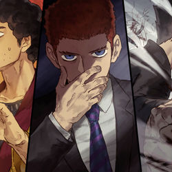 This is a pixiv picture whose title is Toichiro's Two Sidekicks.