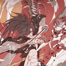 This is a pixiv picture whose title is Dororo.