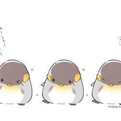 This is a pixiv picture whose title is ぺんぎんの日。.