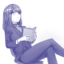 This is a pixiv picture whose title is [男の娘]落書き８７８.