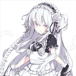 This is a pixiv picture whose title is 歩きにくい服.