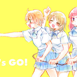 This is a pixiv picture whose title is ぎゅぎゅっとラブライブ！⑨.