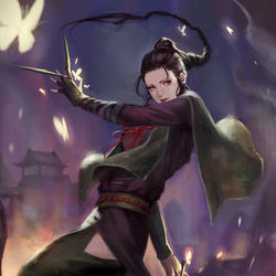 This is a pixiv picture whose title is まぼろしお蝶.