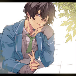 This is a pixiv picture whose title is 無題.