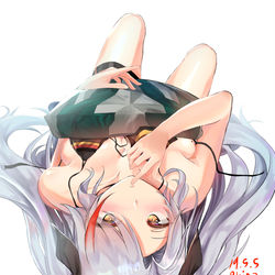 This is a pixiv picture whose title is アズールレーンX World of Warships.