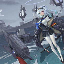This is a pixiv picture whose title is DD117凉月.