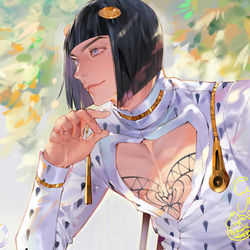 This is a pixiv picture whose title is cafe.