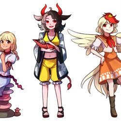 This is a pixiv picture whose title is TH17 Demo Rollcall.