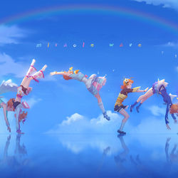 This is a pixiv picture whose title is MIRACLE WAVE.