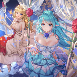 This is a pixiv picture whose title is 嫁の夢- King's Raid.