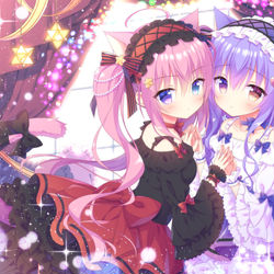 This is a pixiv picture whose title is ふたりだけの秘密の場所.