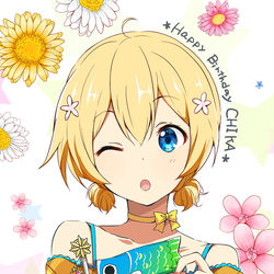 This is a pixiv picture whose title is チカの誕生日20190505.