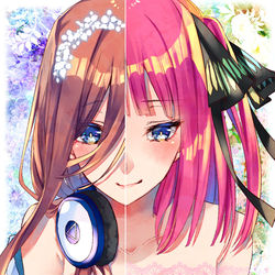 This is a pixiv picture whose title is 花嫁.