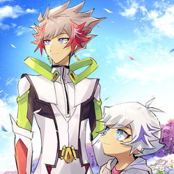 This is a pixiv picture whose title is ヴログ18(腐有).