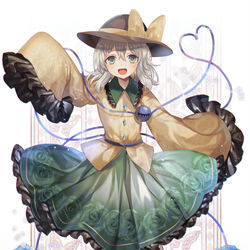 This is a pixiv picture whose title is こいしちゃん.