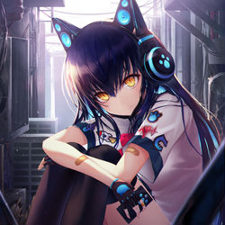 This is a pixiv picture whose title is ★.