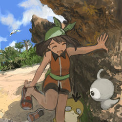 This is a pixiv picture whose title is ホウエン日常.